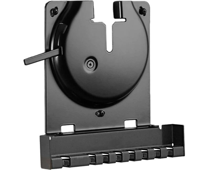 Sanus WSSCAM1-B2 Slim Lockable Wall Mount w/ Cable Organiser for Sonos Amp Black