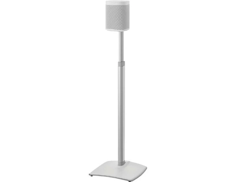 Sanus WSSA1W2 Height Adjustable Stand for Sonos One Speaker/Play:1/Play:3 White