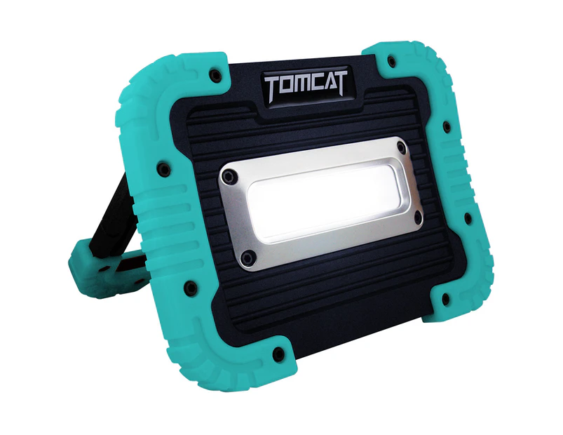 Tomcat 17.2cm Flood Light 10W Rechargeable COB LED Outdoor Floodlight 800 Lumen