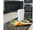 White Magic 7L Kitchen Bench Scrap Sensor Smart Bin Automatic Trash Container