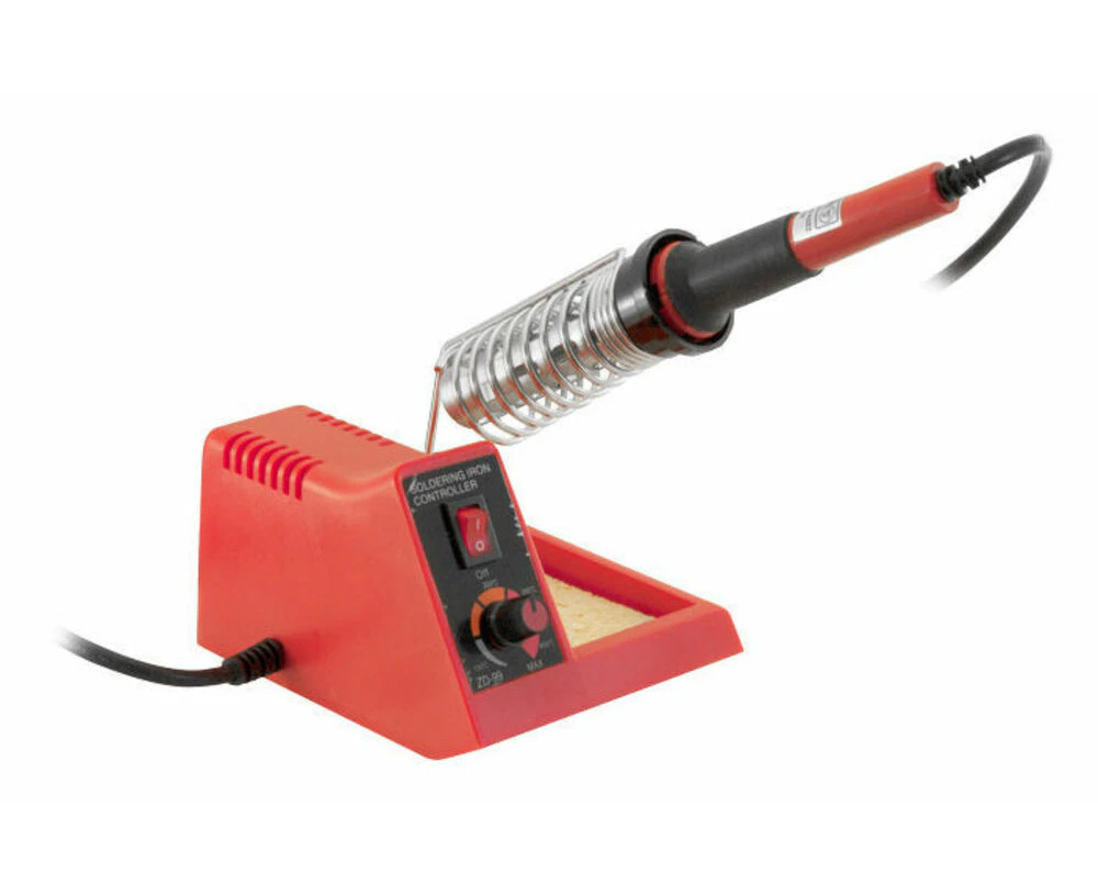 Doss ZD99 48W Soldering Iron Station Kit Adjustable Temp Multi-Purpose Tool Red