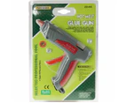 Compact 25W Hot Melt Glue Gun w/ 2pc 11.2mmx100mm Glue Stick/Adhesive Grey/Red