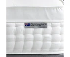 Royal Sleep SINGLE Mattress Medium Bed Euro Top 7 Zone Spring Gel Memory Foam