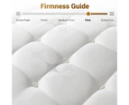 Royal Sleep QUEEN Mattress Extra Firm Bed Tight Top 7 Zone Spring Latex Foam
