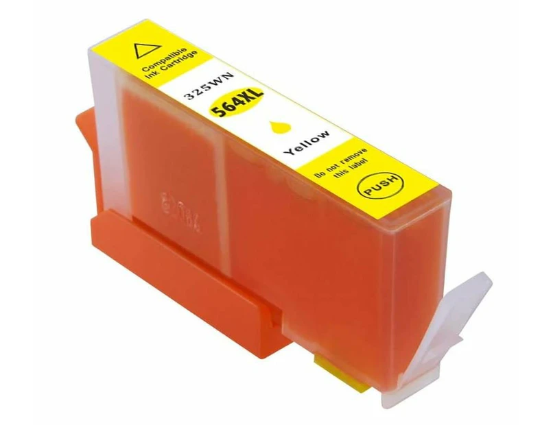 1 x Compatible HP 564XL High Yield Inkjet Yellow CN684WA - 550 Pages