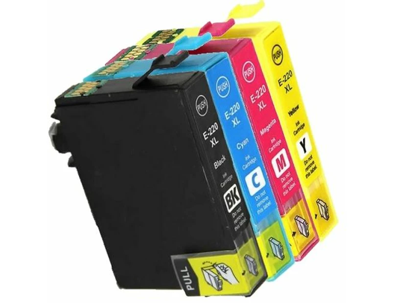 20 Pack Compatible Epson 220XL (C13T294192-C13T294492) High Yield Ink Combo [5BK,5C,5M,5Y]