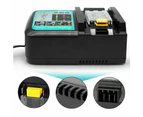 DC18RC 18V Lithium-Ion Battery Charger for Makita BL1830 BL1860B BL1850