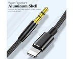 For iPhone to 3.5mm Aux Audio Adapter Cable Cord Jack iPhone 14 13 12 11 Pro 8 7 Plus