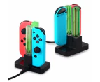 Joy-Con 4 Controller Charging Stand Dock Charger for Nintendo Switch Console
