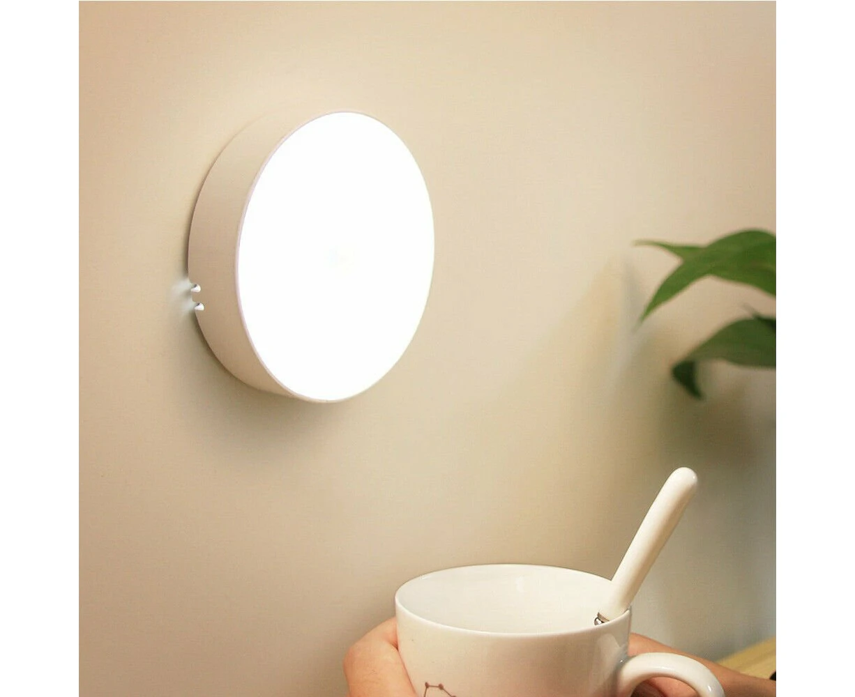 Night Light Body Induction Lamp USB Rechargeable Wall Mount