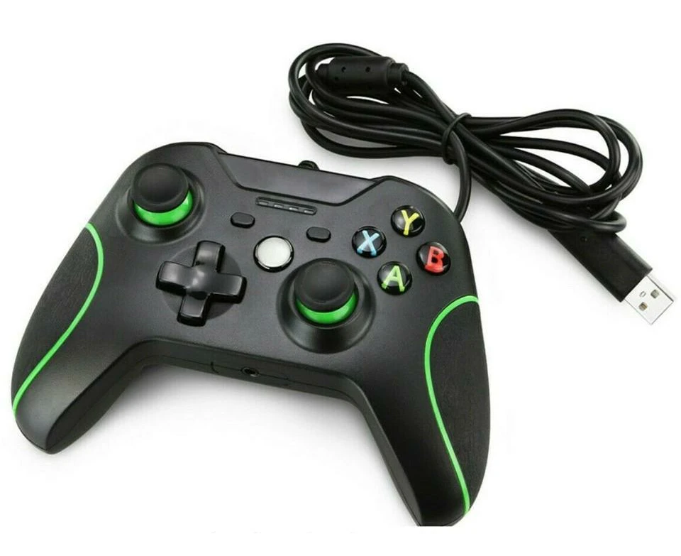 Wired USB Controller Gamepad Compatible for Microsoft Xbox One / Slim / PC Windows