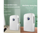 45W High-Efficiency Dehumidifiers for Home and Basements (215 Sq Ft/20M²), 2500Ml Electric Dehumidifier, Continuous Drainage and Auto Shutoff