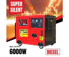 BBT 6000W Diesel 11hp Backup Power Generator