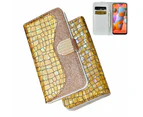 Oppo A15 Case Wallet Cover Golden