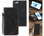 iPhone 7 Case Wallet Cover Black