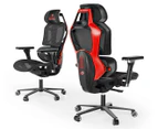 Eureka GC05 Typhon Series Ergonomic Mesh Gaming Chair - Black/Red
