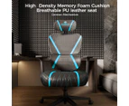 Eureka GC06 Norn Series Ergonomic Gaming Chair - Black/Blue