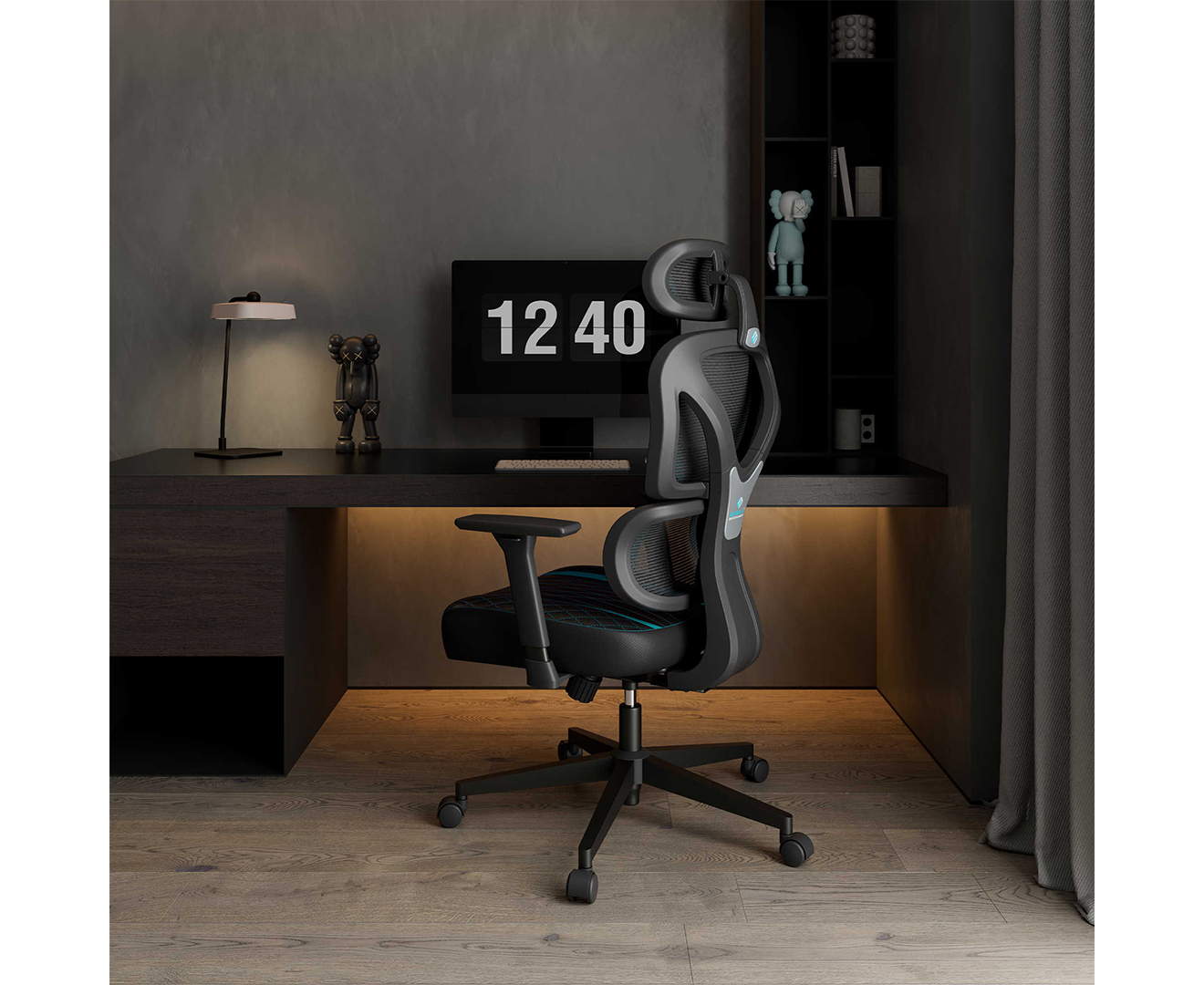 Norn, Ergonomic Chair Blue