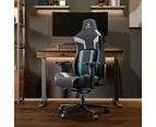 Eureka GC08 Python II Series Ergonomic Gaming Chair - Black/Blue