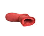 UGG Boots ankle 6"+ Classical Australian Shearing Sheepskin Premium Unisex - Red