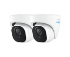 Reolink 4K PoE IP Outdoor Security Cameras RLC-820A 2 Pack