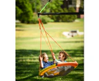 Slackers 102cm Sky Adventure Round Kids Tree/Ceiling Hanging Swing