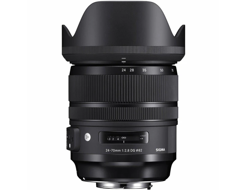 Sigma 24-70mm f/2.8 DG OS HSM Art Lens Canon EF Mount - Black