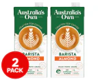 2 x Australia's Own Barista Almond Milk 1L