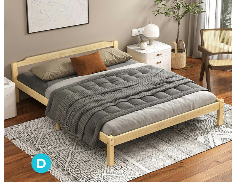 ALFORDSON Bed Frame Wooden Mattress Base Beatrix [Double Size]