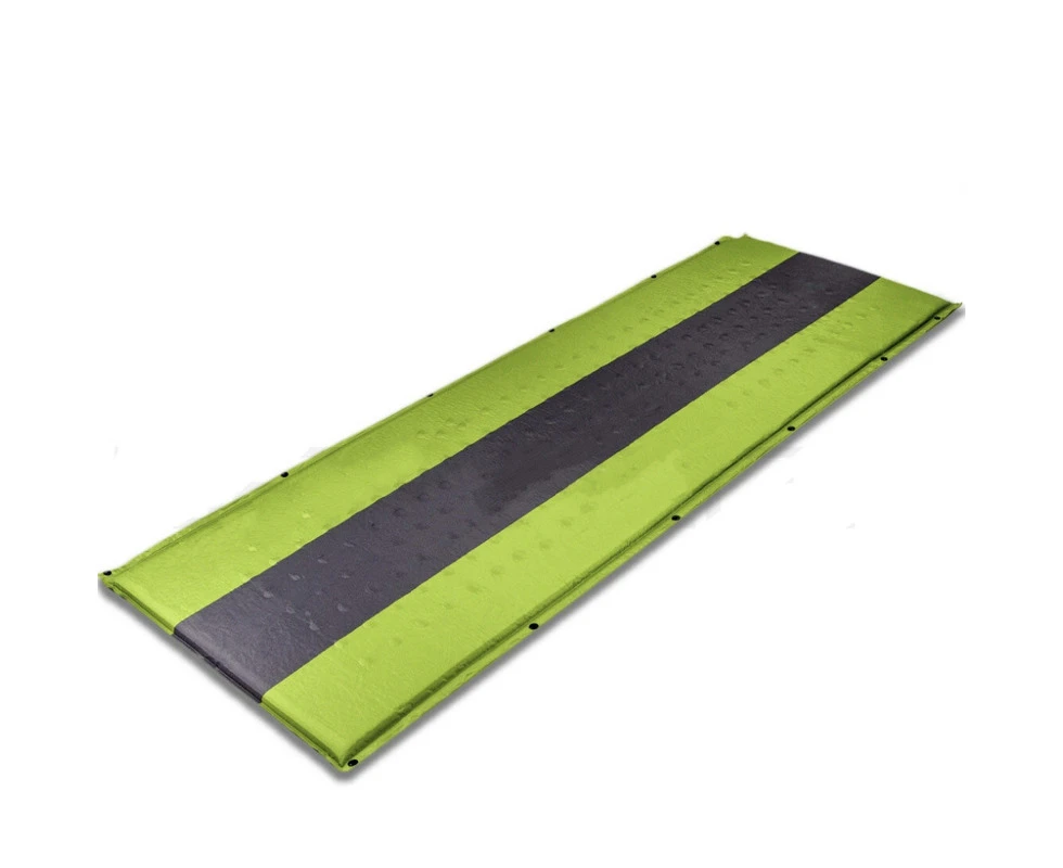 Self Inflating Mattress Sleeping Pad Mat Air Bed Camping Camp Hiking Joinable [Colour: green]