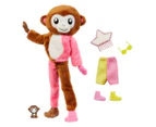 Barbie Cutie Reveal Jungle Series Monkey Doll Set