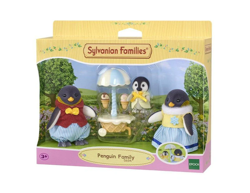 6pc Sylvanian Families Penguin Family Kids Miniature Cellectible Figure Toy 3y+