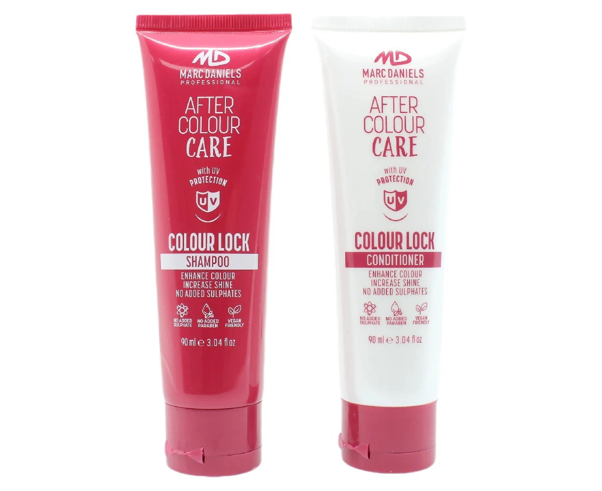 Marc Daniels After Colour Care & Lock Shampoo & Conditioner Travel Set 90ml