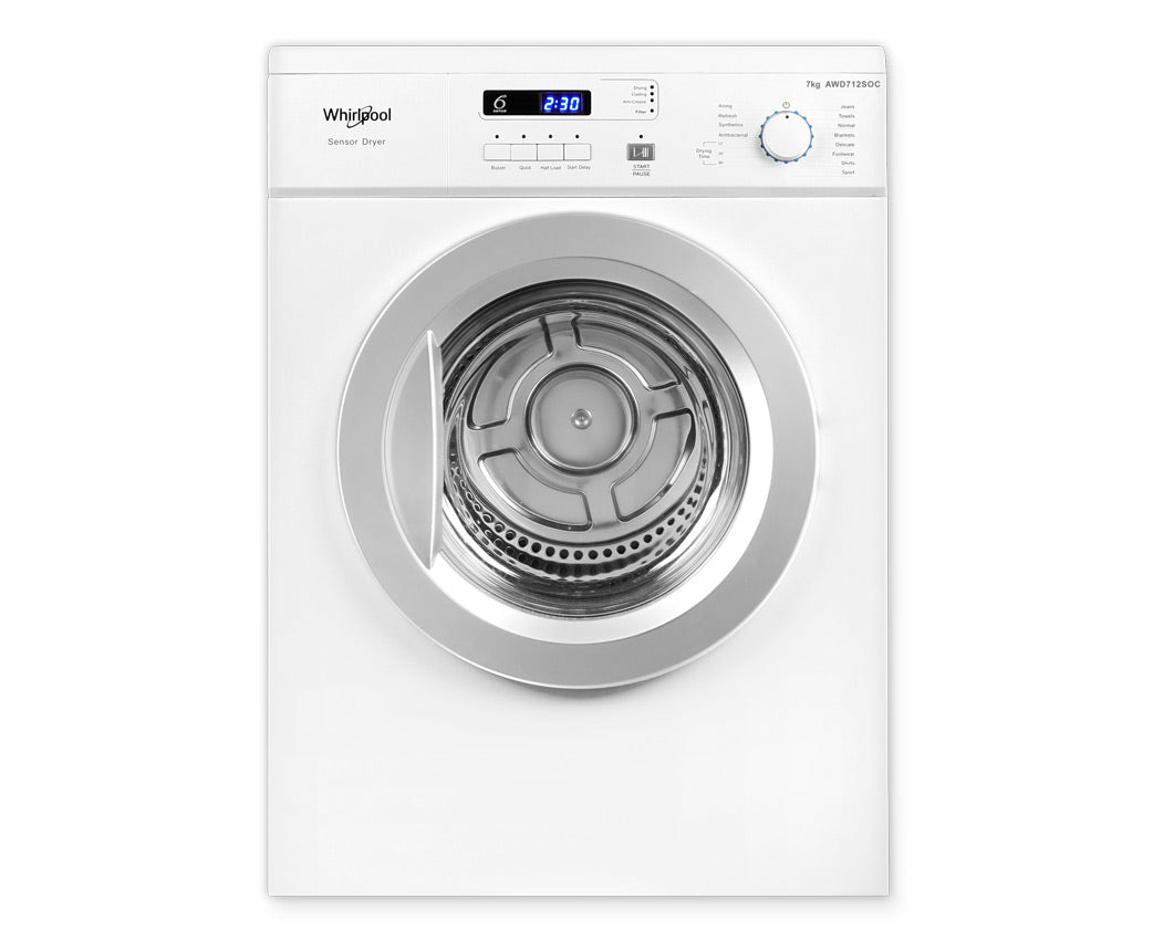 Whirlpool 8kg Front Load Washing Machine FDLR80210