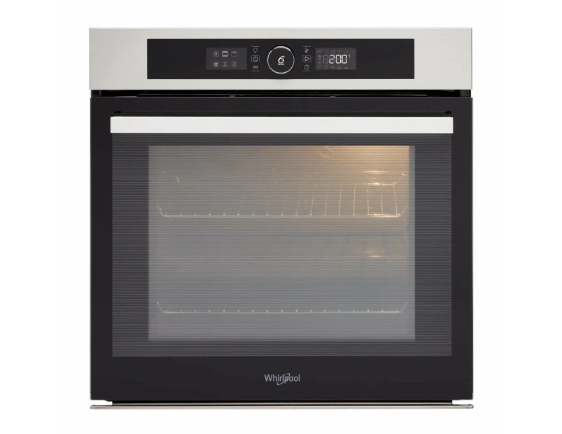 Whirlpool 6th Sense 60cm 73L Multi-Function Pyrolytic Built-In Oven (AKZ9635IXAUS)