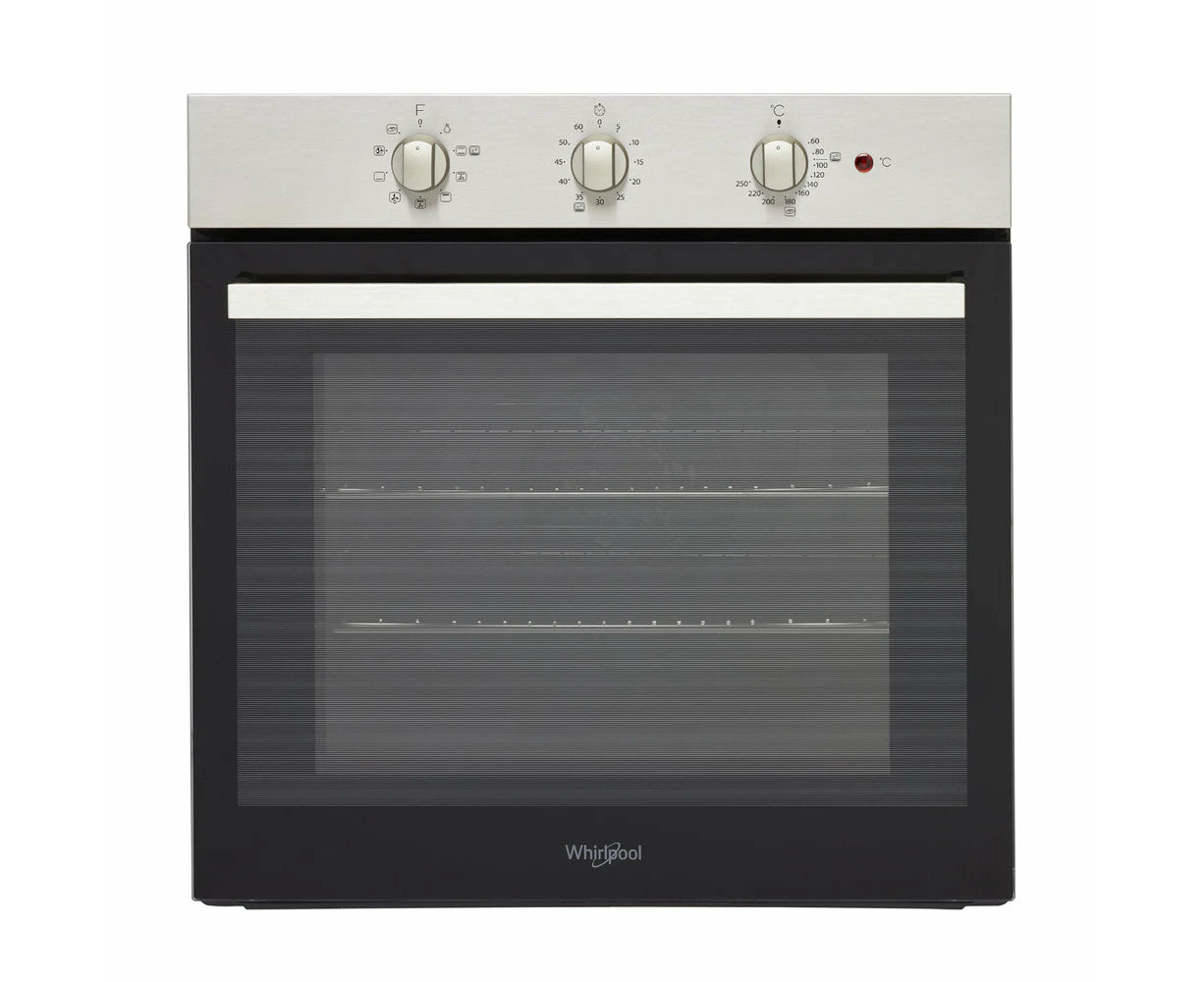 Whirlpool 60cm 71L Built-In Multi Function Smart Clean Built-In Oven (AKP3534HIXAUS)