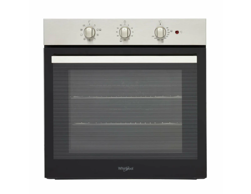 Whirlpool 60cm 71L Built-In Multi Function Smart Clean Built-In Oven (AKP3534HIXAUS)