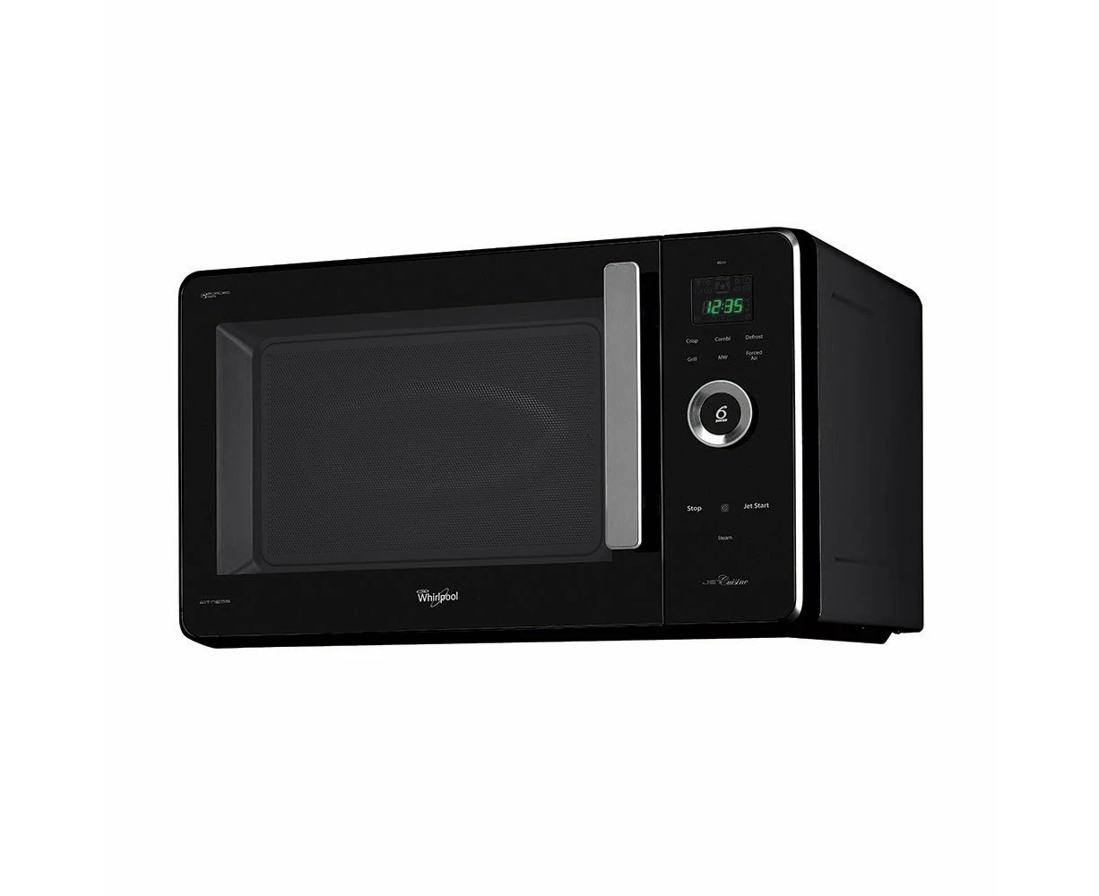 Whirlpool 29L 6th SENSE Crisp N Grill Microwave Oven In Black (JQ280BL)