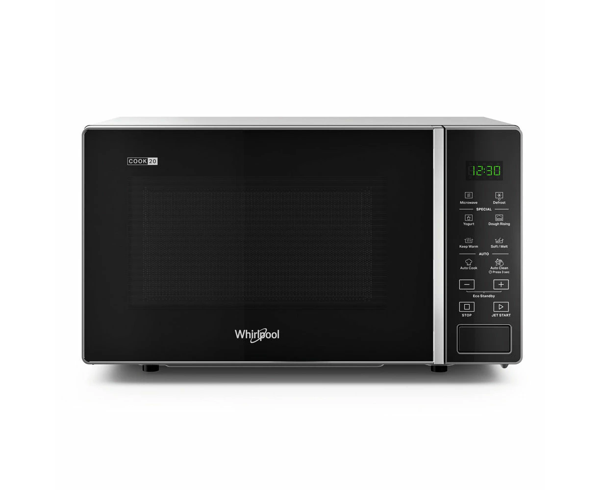 Whirlpool 20L 700W Solo Microwave In Black (MWP201SB)