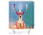 Shower Curtain 180cm(W) X 200cm(L) Only Sunshine Deer
