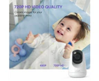 VAVA Baby Monitor 5" HD Display Video with Camera Audio IPS Screen Night Vision