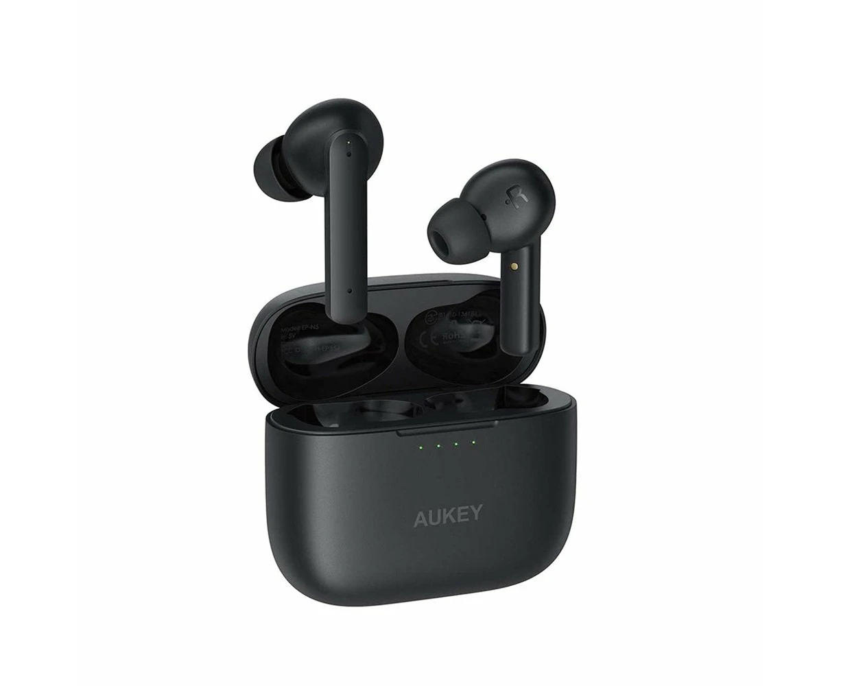 AUKEY True Wireless Earbuds Active Noise Cancelling Bluetooth 5.0 Earphone USB-C