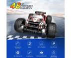 DEERC 9206E RC Car High Speed Remote Control Car 1:10 Scale 4WD Monster Truck