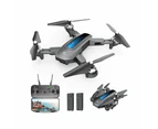 DEERC D10 Mini Drone for Kids with 720P HD FPV Camera Remote Control 2 Batteries
