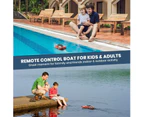 DEERC H120 RC Boat Remote Control Boats for Pools and Lakes 20+mph 2.4GHz Racing