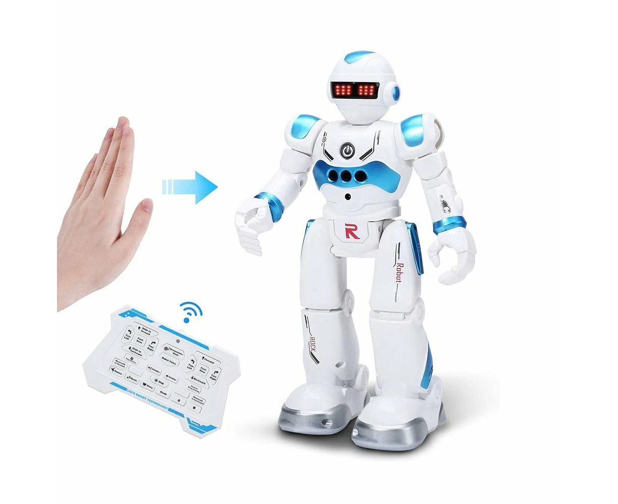 DEERC Robot Toys for Kids Boys Smart Programmable Remote Control Robots Toy Gift