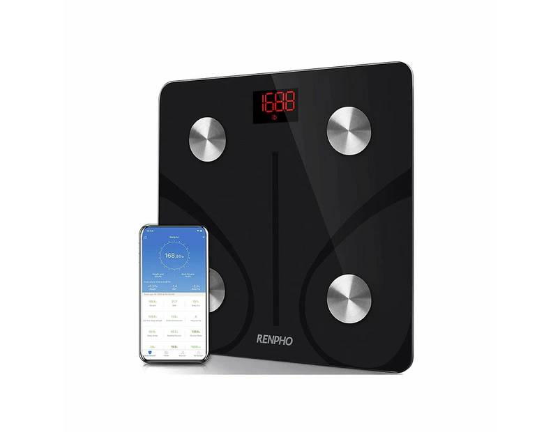 RENPHO Body Fat Scale Smart BMI Digital Bathroom Wireless Weight Smartphone App