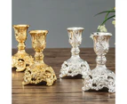 Candle Holder House Accessories Metal Candles for Decoration Gold Candlestick Stand Ornaments for Home New Year Decor Modern V22—4
