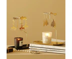 Luxury Decoration Pillar Candle Holder Menorah Ornament Vintage Dining Table Candlesticks Carousel House Accessories Room Decor—3