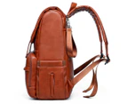 Babysteps Leather Nappy Bag Backpack